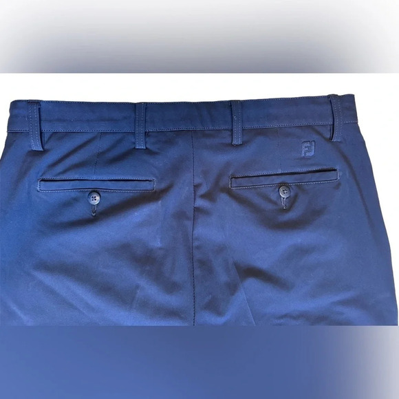 FootJoy Performance Stretch Golf Pants Trousers Slacks Navy Blue Men’s 34 x 32 - Picture 7 of 9